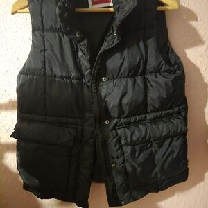 Black Puffer Vest